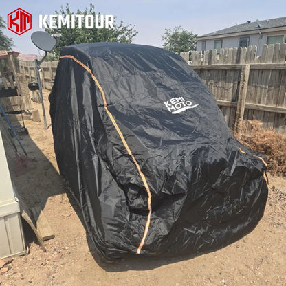 KEMIMOTO 2-Door Utility Vehicle Storage Cover with Bag for Can-Am Maverick X3 (2017–2024)