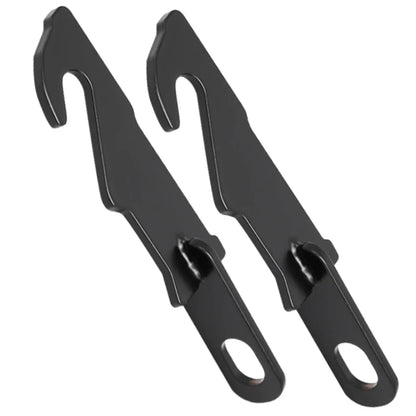 Door Latch Vent Extenders, Black (2-Pack) for Polaris RZR XP 1000 & RZR XP Turbo