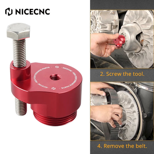 NICECNC Secondary Clutch Spreader Belt Tool for Can-Am Maverick X3 (2017–2026)