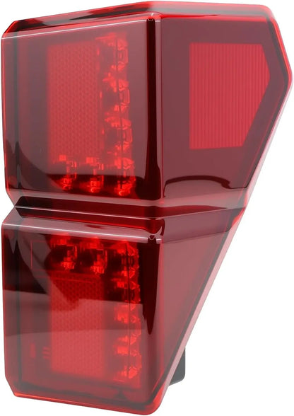 Red LED Tail Lights Replacement for Polaris Ranger XP 1000 (2018–2025)
