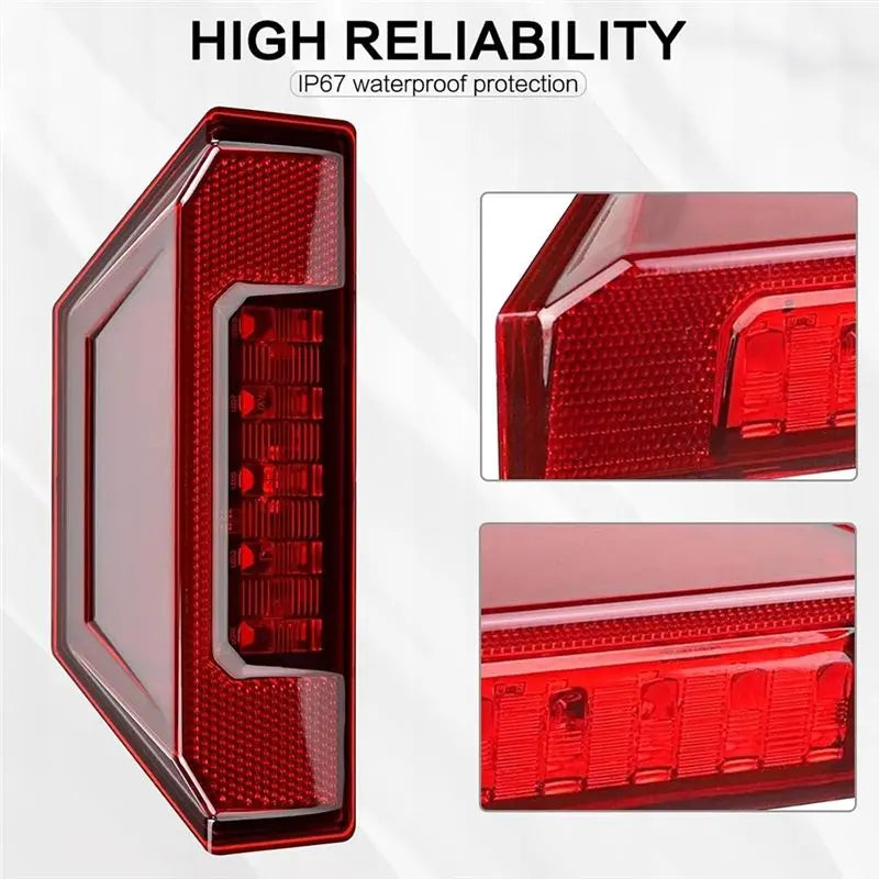 Rear Brake and Stop Tail Light for Polaris Ranger 570, Ranger XP 900 & More