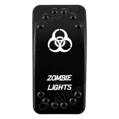 Waterproof Backlit Rocker Switch, 20A 12V for UTV & SXS