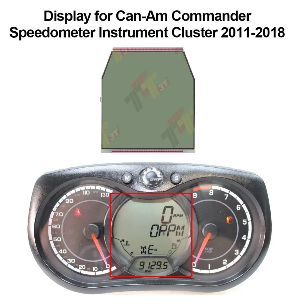 Digital Speedometer Instrument Cluster Display for Can-Am Maverick 1000R & Commander