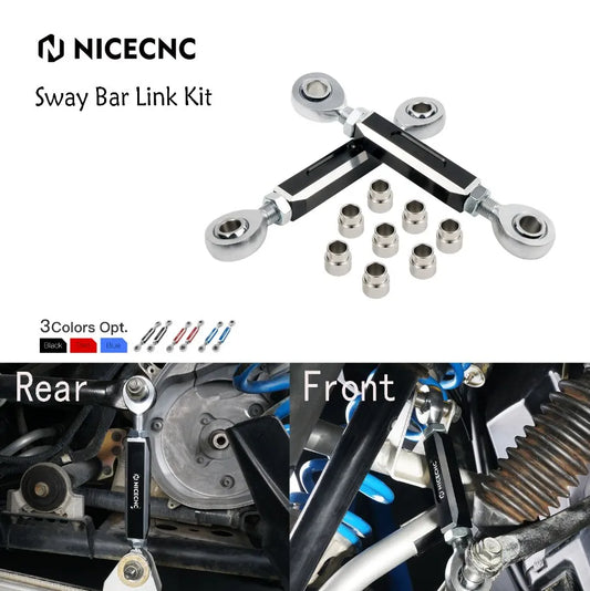 Front and Rear Sway Bar Link Kit for Polaris RZR XP 1000 & RZR XP Turbo