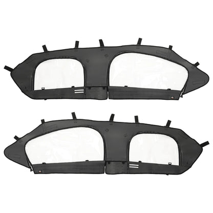 KEMIMOTO Soft Upper Cab Door Enclosure Kit, 4-Door for Can-Am Maverick X3 (2017–2024)