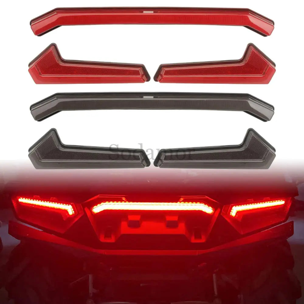 LED Rear Tail Brake Light Kit (3-Piece) for Polaris RZR XP 1000 & RZR XP Turbo