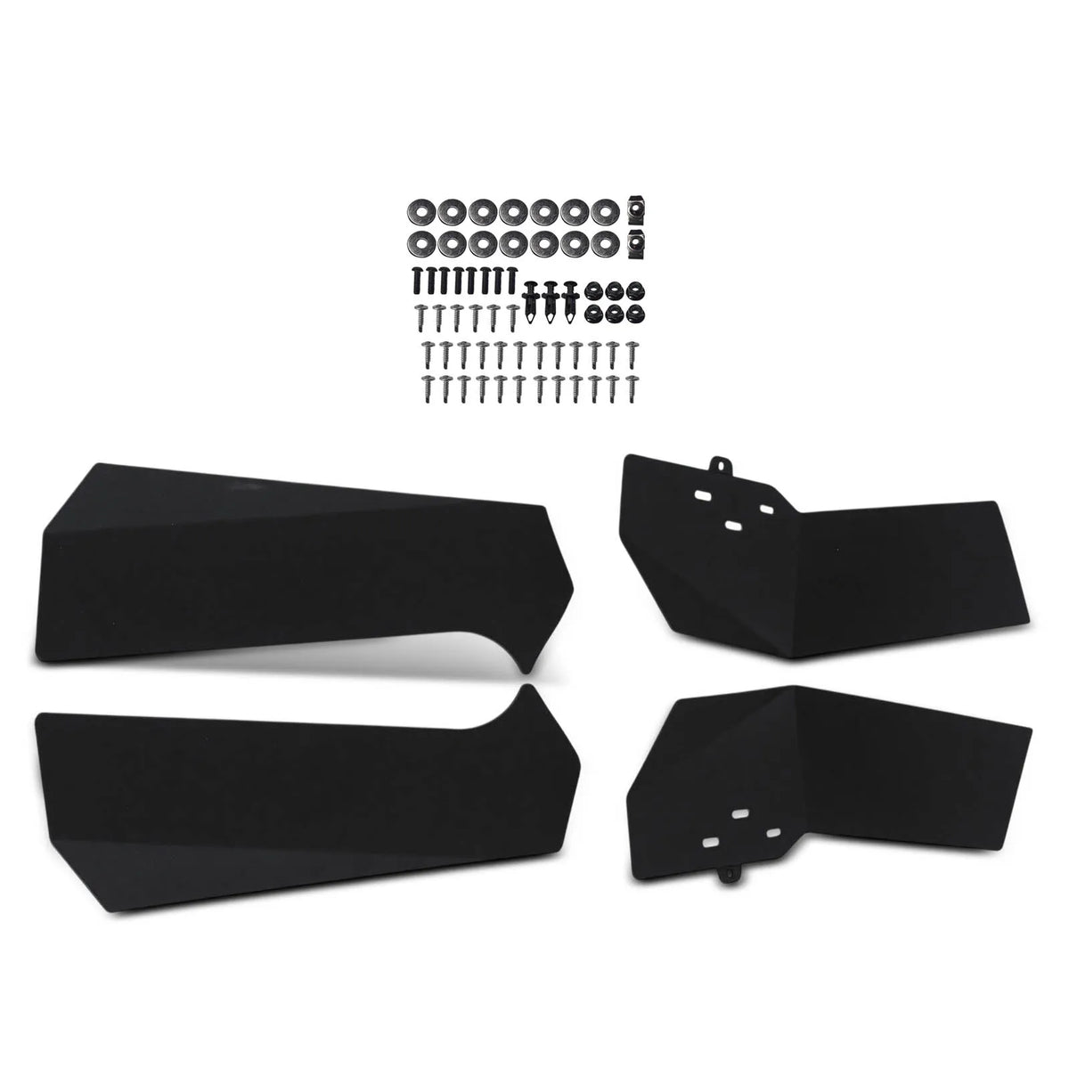 Front and Rear Mud Flaps (Set of 4) for Polaris RZR XP 1000 & RZR XP Turbo
