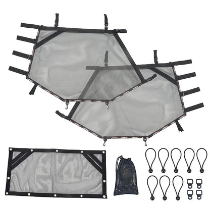 Roll Cage Mesh Shade Net, Black for UTV & SXS