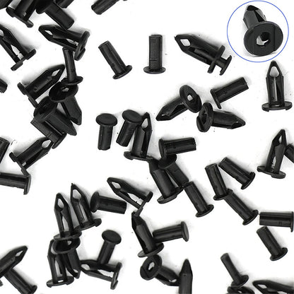 15mm Nylon Fender Push Rivets (100-Pack) for UTV & SXS