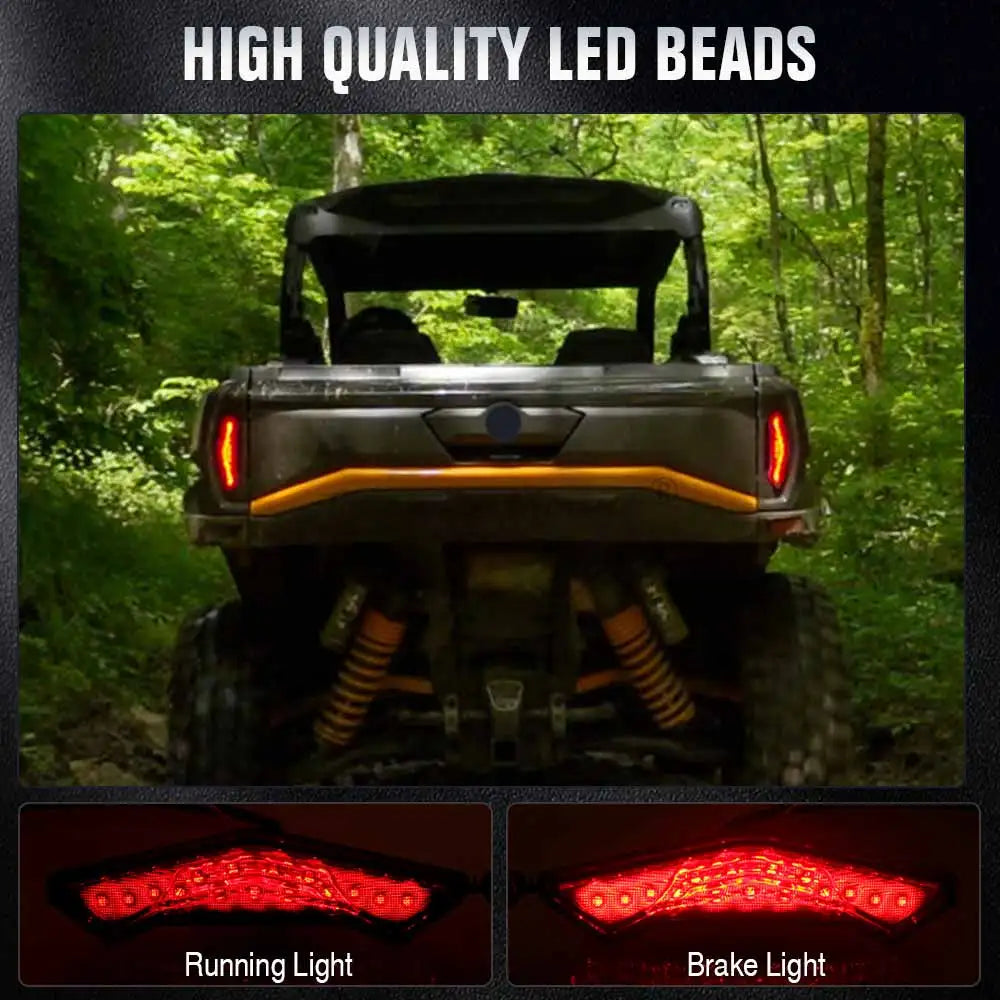 LED Rear Tail Lights, Brake and Running (Pair) for Can-Am Commander (2021–2025)