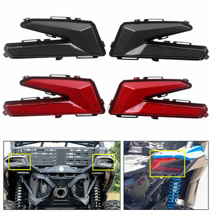 Rear LED Tail Light Assembly with Turn Signal for Can-Am Maverick X3 (2017–2026)
