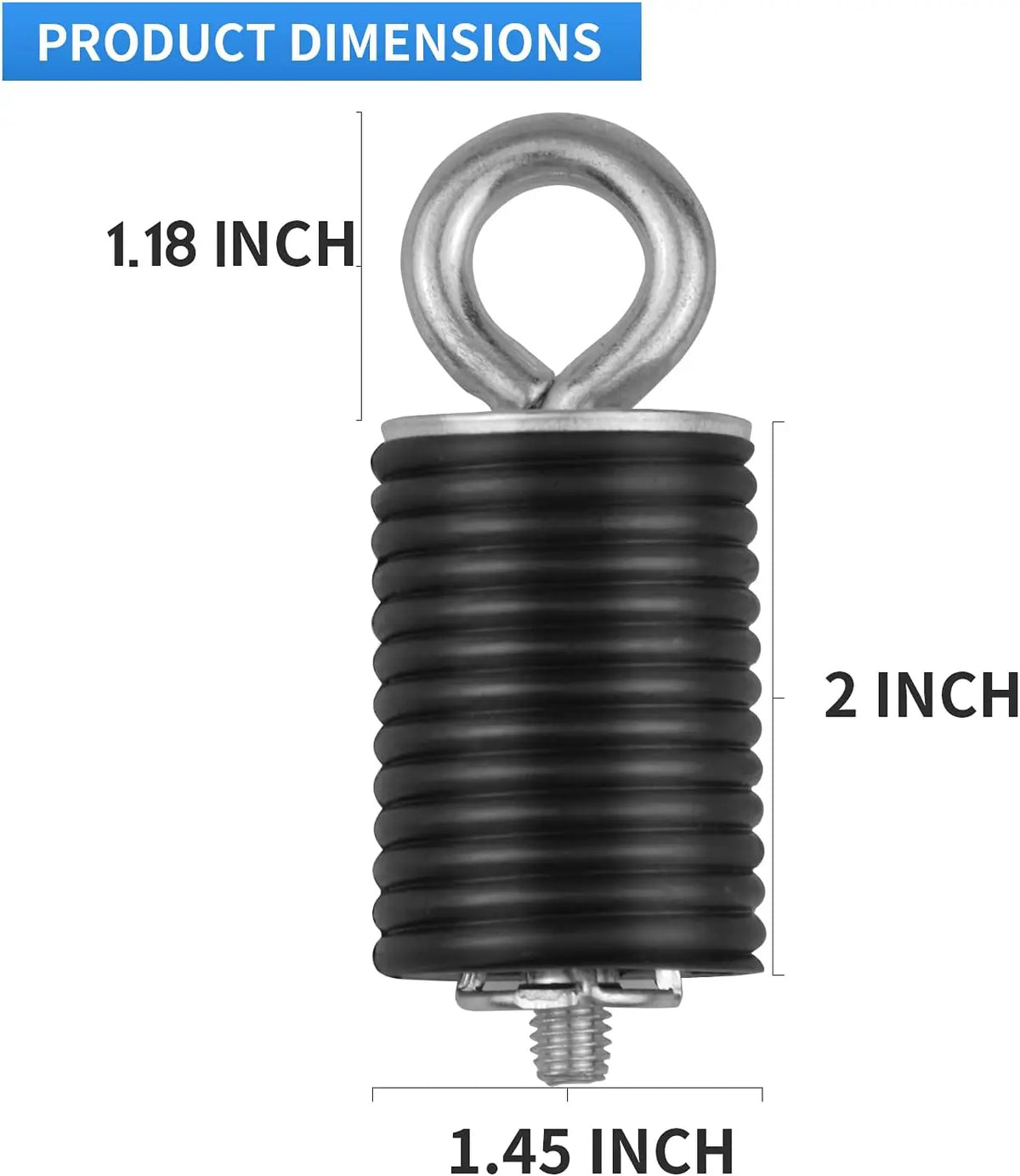 Black Bed Tie-Down Anchors for Polaris General, Ranger 570 & More