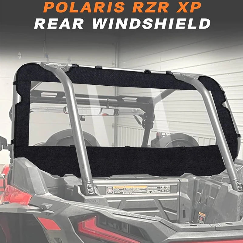 Clear Rear Back Window Panel for Polaris RZR XP 1000 & RZR XP Turbo