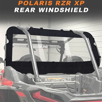 Clear Rear Back Window Panel for Polaris RZR XP 1000 & RZR XP Turbo