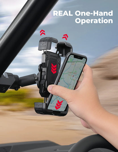 KEMIMOTO Anti-Vibration Phone Mount for UTV & SXS