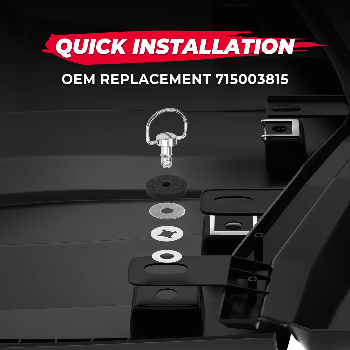 Roof Quick-Release Bolts (4-Pack) for Can-Am Maverick X3 (2017–2024)