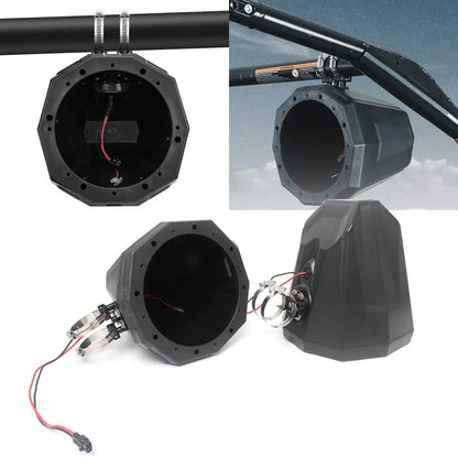 8-Inch Roll Bar Speaker Enclosures (Pair) for UTV & SXS
