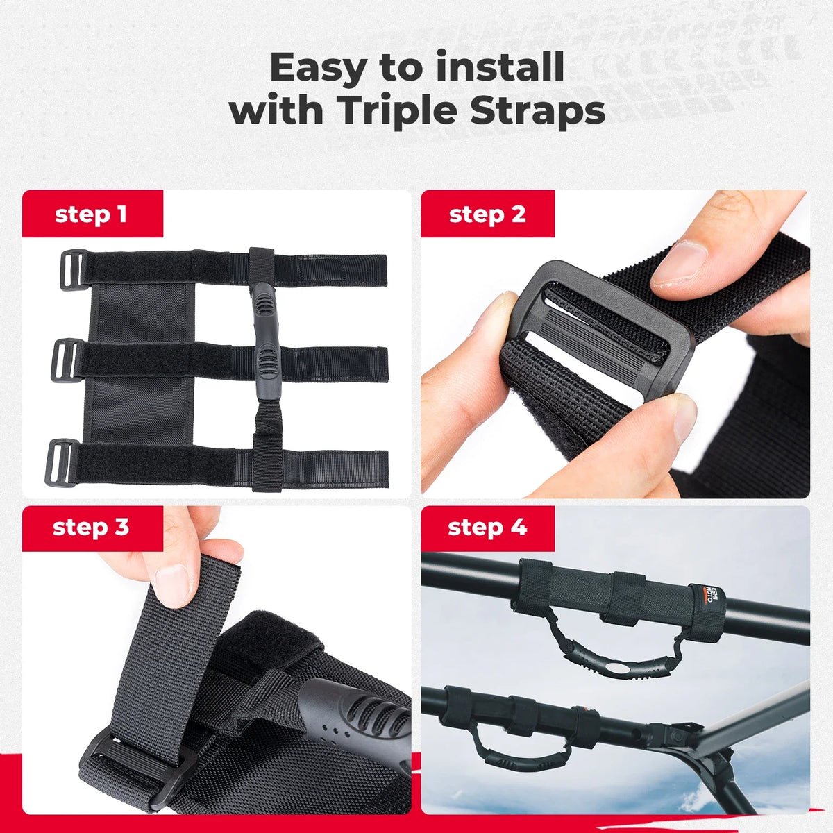 Roll Bar Grab Handle for UTV & SXS