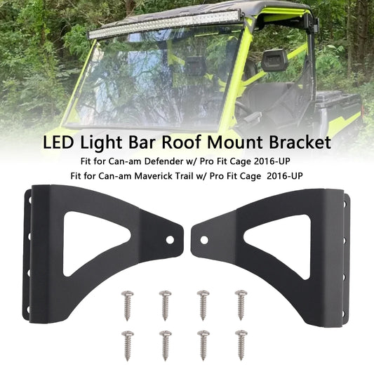 Roof Mount Light Bar Bracket for 50–52 Inch Bars for Can-Am Defender (2016–2025)