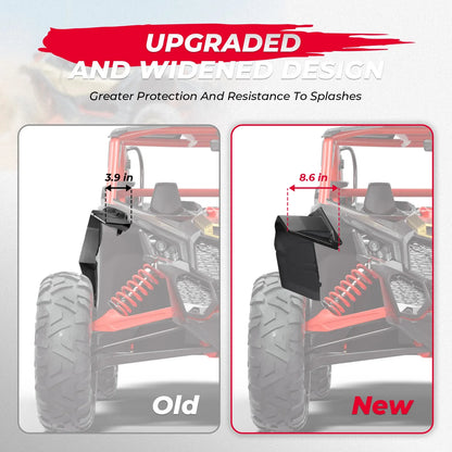 8.9-Inch Wider Super Extended Fender Flares for Can-Am Maverick X3 (2017–2026)