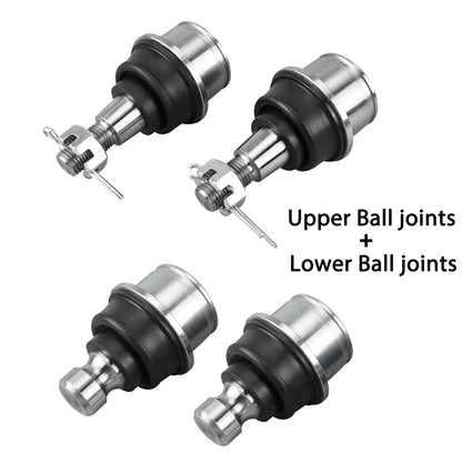 NICECNC Upper and Lower Ball Joint Kit for Can-Am Maverick X3, Maverick Trail & Defender
