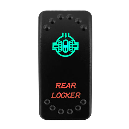4x4/2x4 Rocker Switch, Red & Green LED for UTV & SXS
