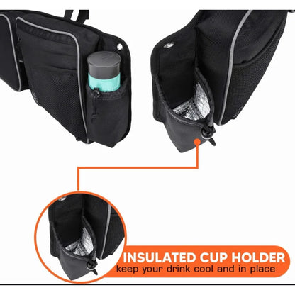 Front Door Storage Bags with Knee Pads for Polaris RZR XP 1000, RZR XP Turbo & RZR 900