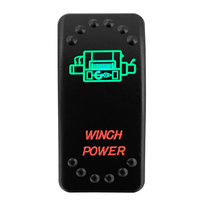 4x4/2x4 Rocker Switch, Red & Green LED for UTV & SXS
