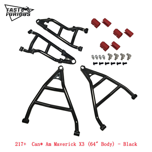 Front A-Arm Control Arm Kit, 64-Inch Body for Can-Am Maverick X3 (2017–2026)