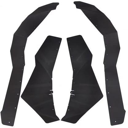 Extended Mud Flaps and Fender Flares (4-Piece) for Can-Am Maverick X3 (2017–2026)