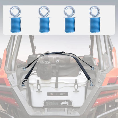 Aluminum Lock-In Tie-Down Anchors for Polaris Ranger XP 1000, Ranger 1000 & More