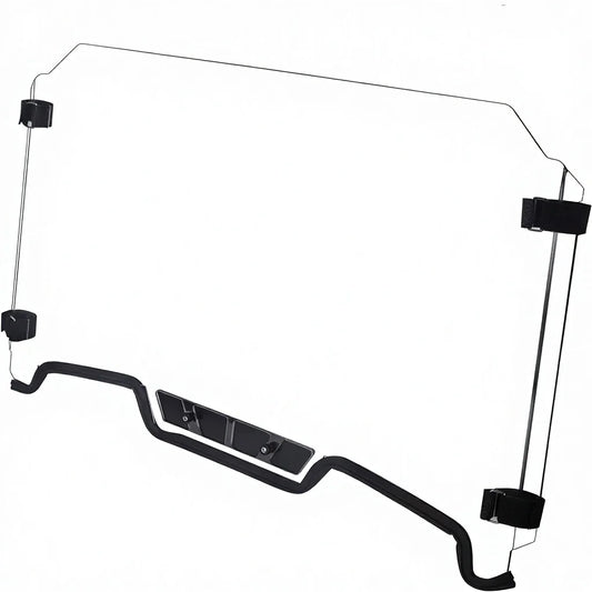 Vented 5mm Hard-Coated Polycarbonate Windshield for Polaris RZR XP 1000 & RZR XP Turbo