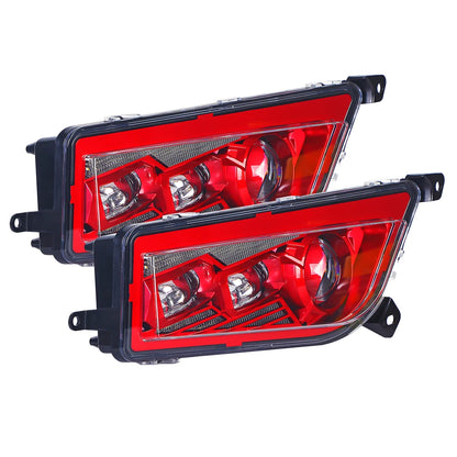 DOT LED Headlights with Turn Signals and DRL for Polaris RZR XP 1000, RZR XP Turbo & More