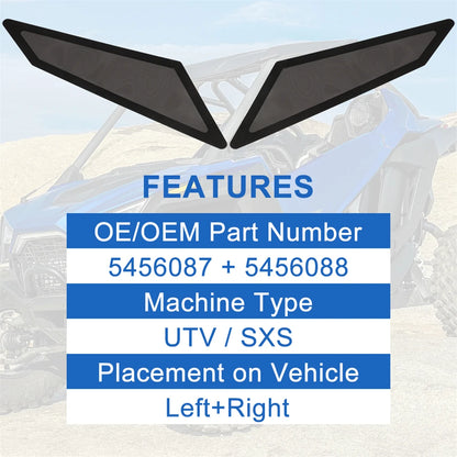 Outer Intake Mesh Screen Filter Kit, Left and Right for Polaris RZR Pro XP & RZR Pro R