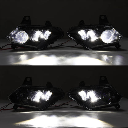DOT High/Low Beam LED Headlights with DRL for Can-Am Maverick X3 (2017–2024)