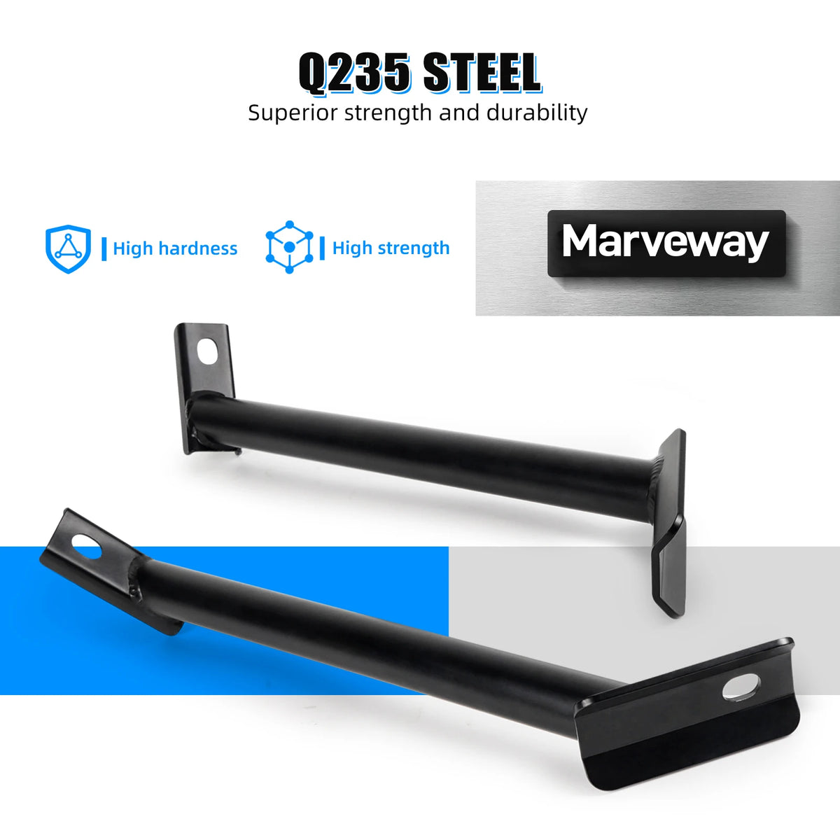 NICECNC Rear Luggage Rack Support Kit for Can-Am Maverick X3 (2018–2022)