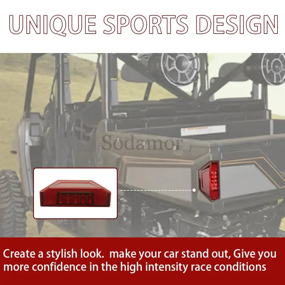 LED Rear Tail Lamps (Pair) for Polaris Ranger 570 (2022–2025)