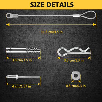 Quick-Release Clutch Belt Cover Pin Kit for Polaris RZR XP 1000 & RZR 900