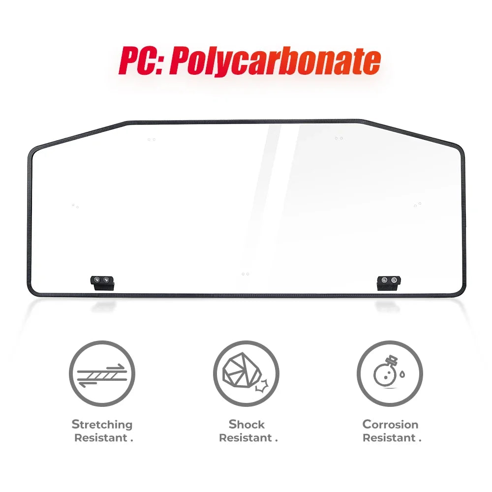 UV-Resistant Clear Rear Window for Can-Am Defender (2016–2026)