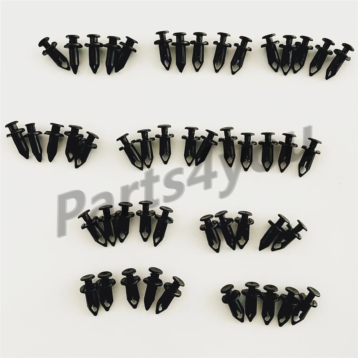 Plastic Push Fender Rivets (50-Pack) for Can-Am Maverick X3, Commander & Defender