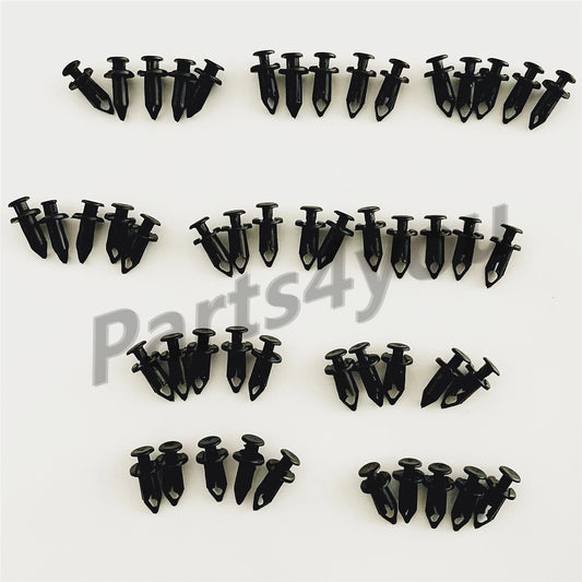 Plastic Push Fender Rivets (50-Pack) for Can-Am Maverick X3, Commander & Defender