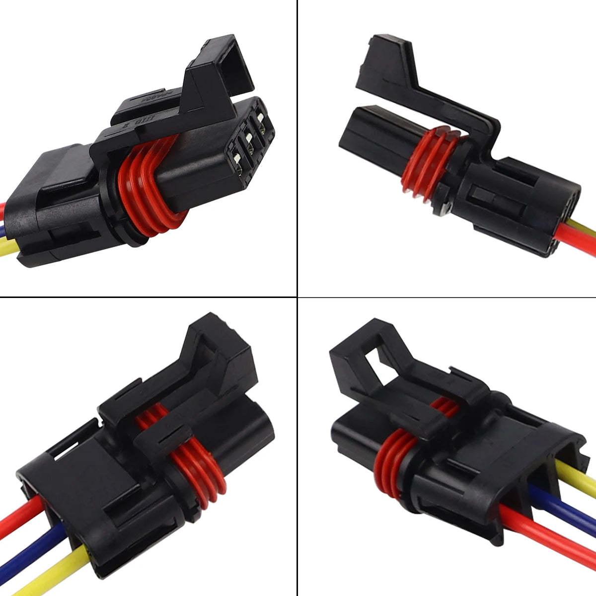 Pulse Power Plug Connector Pigtails (3-Pack) for Polaris Ranger XP 1000, RZR Pro XP & General