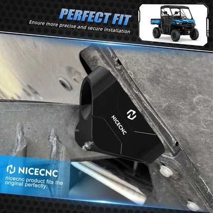 Aluminum Cargo Bed Hinge Pivot Supports (2-Pack) for Can-Am Defender (2016–2026)