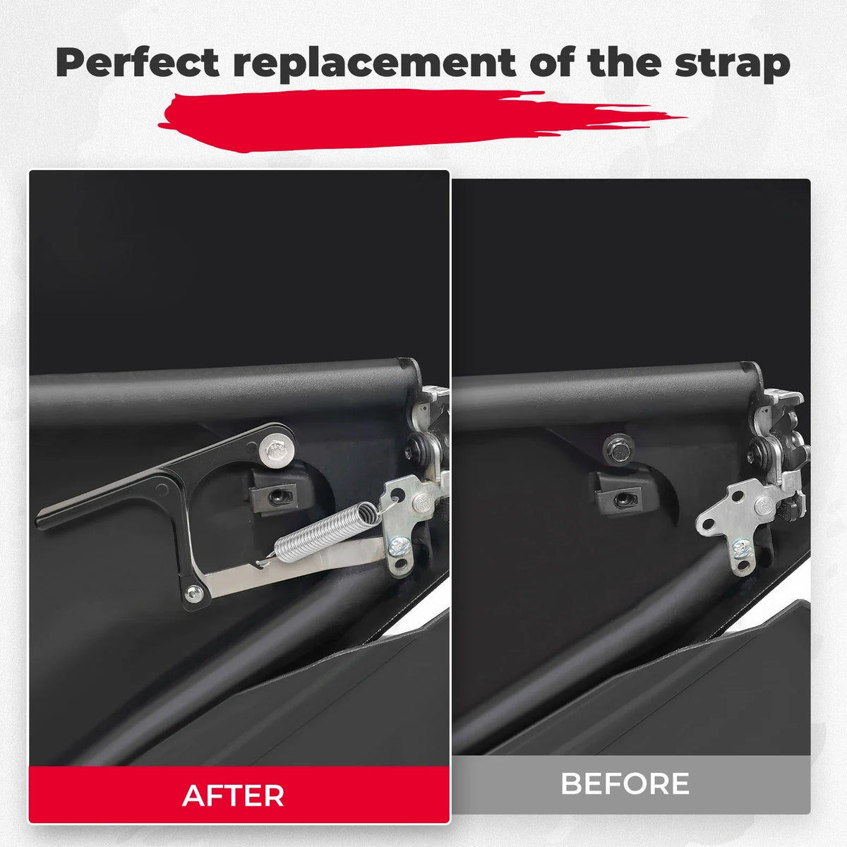 CNC Aluminum Door Handle Latches, Black for Can-Am Maverick X3 (2017–2023)