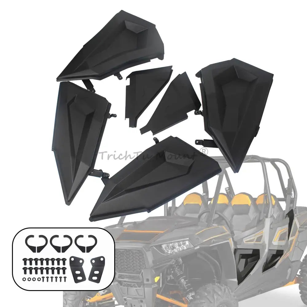 Front and Rear Lower Half Door Insert Kit for Polaris RZR XP 1000, RZR 900 & RZR XP Turbo