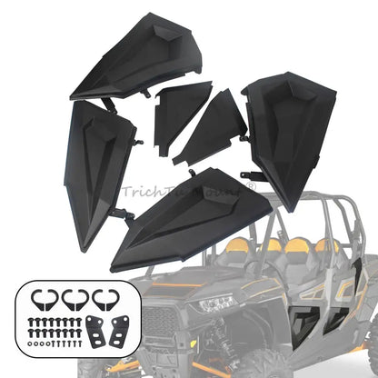 Front and Rear Lower Half Door Insert Kit for Polaris RZR XP 1000, RZR 900 & RZR XP Turbo
