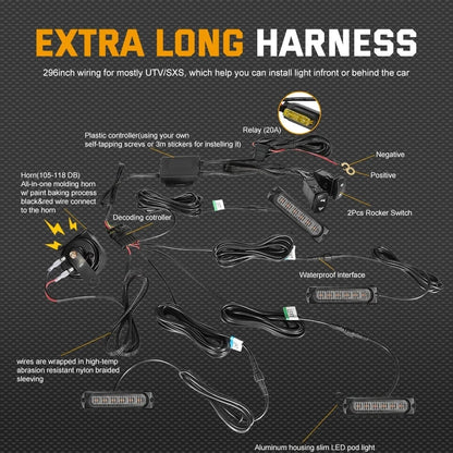 Self-Canceling Turn Signal Kit, Plug-and-Play Street Legal for Can-Am Maverick X3 (2017–2025)