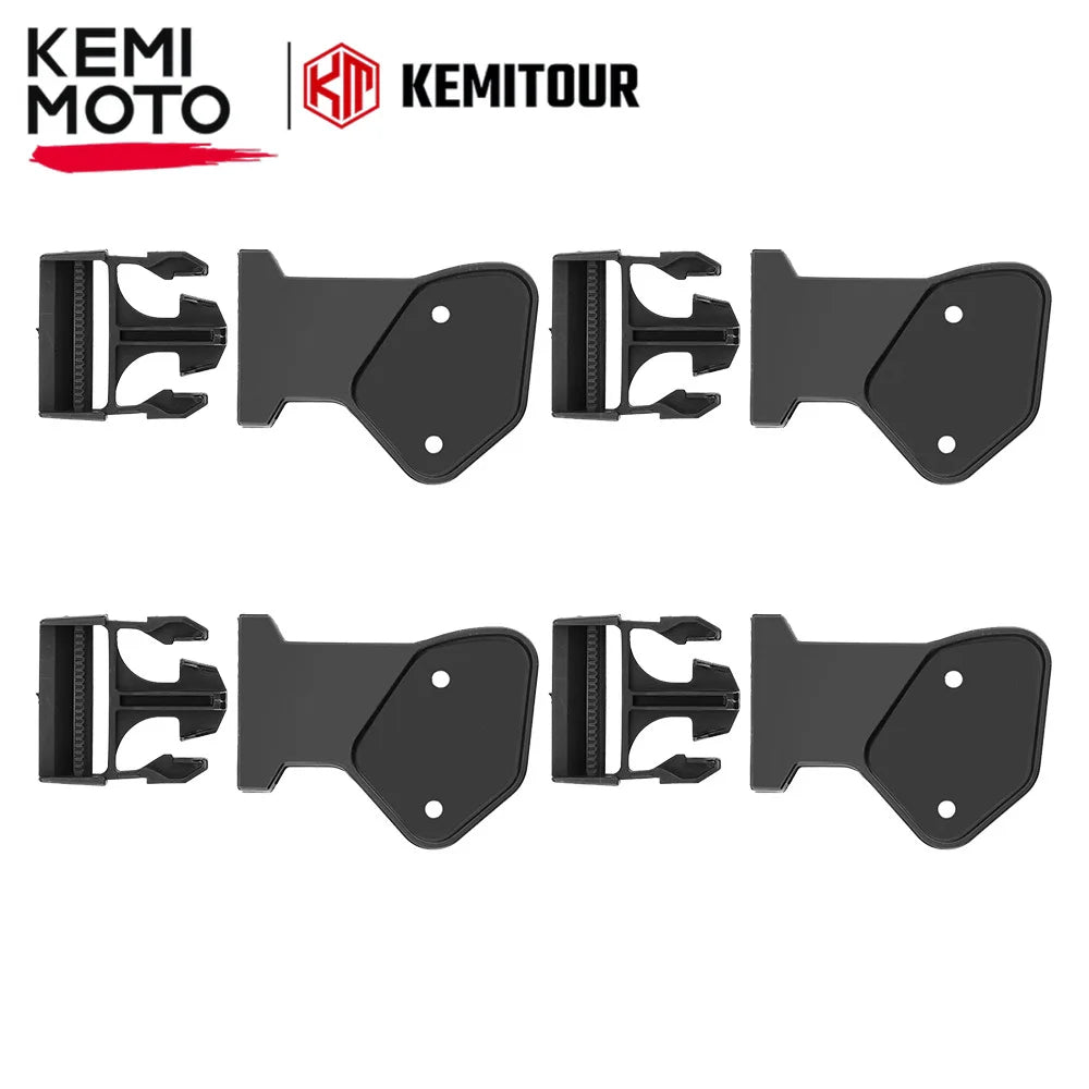 Door Safety Net Quick-Install Buckles for Can-Am Defender (2016–2024)