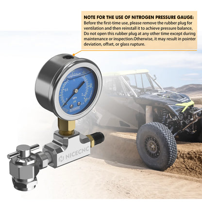 Shock Nitrogen Regulator Fill Tool Kit, 3500 PSI for UTV & SXS