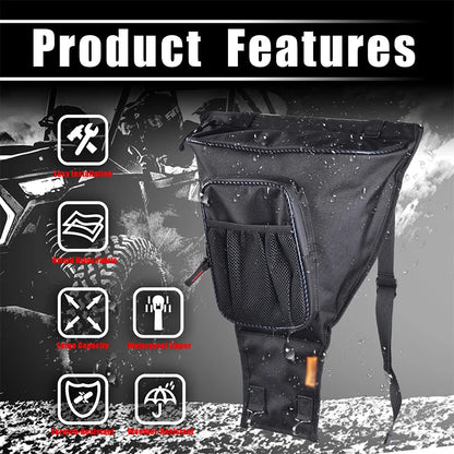 1680D Cab Pack Center Seat Storage Bag for Polaris RZR XP 1000, RZR 900 & RZR 570